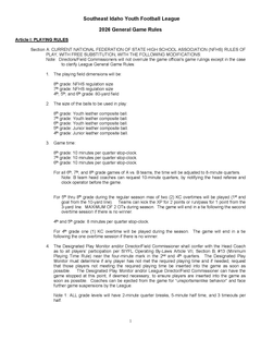 SIYFL General Game Rules_2026.1_Page_1