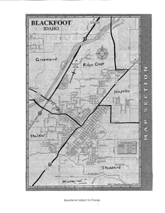 Blackfoot Elementary School map