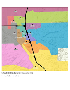 School District 25 Elem Boundaries 2025